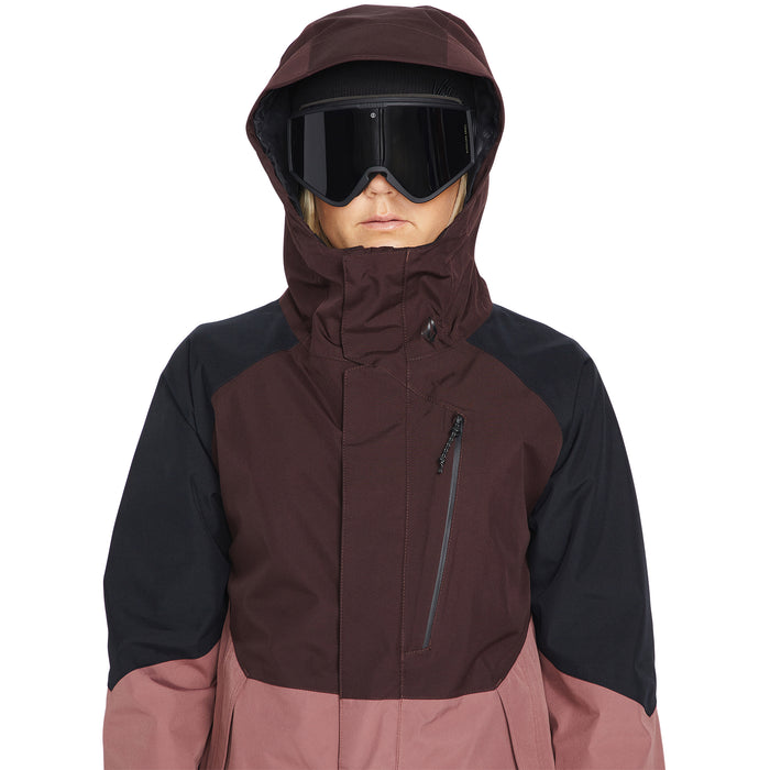 Volcom Aris GORE-TEX Jacket - Women's Black Plum