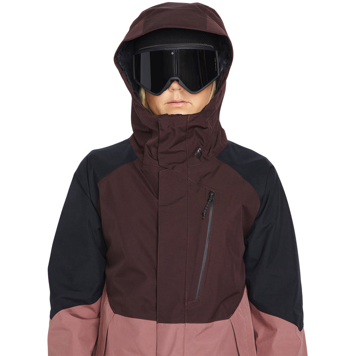 Volcom Aris GORE-TEX Jacket - Women's Black Plum