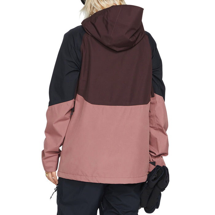 Volcom Aris GORE-TEX Jacket - Women's Black Plum
