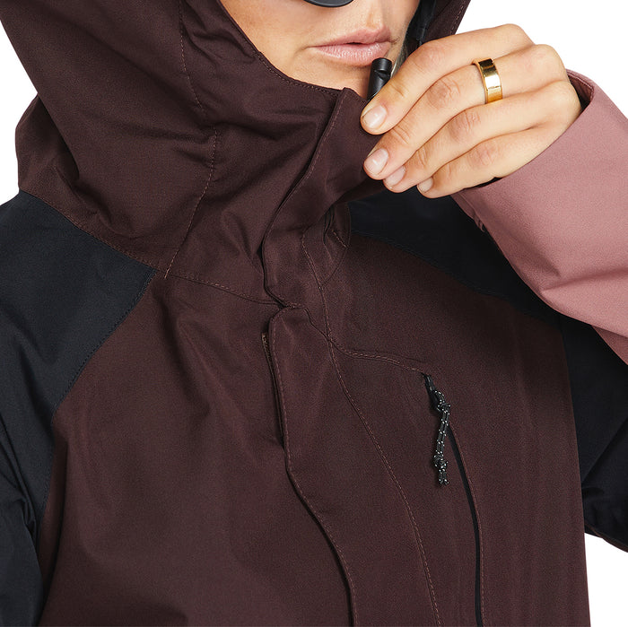 Volcom Aris GORE-TEX Jacket - Women's Black Plum