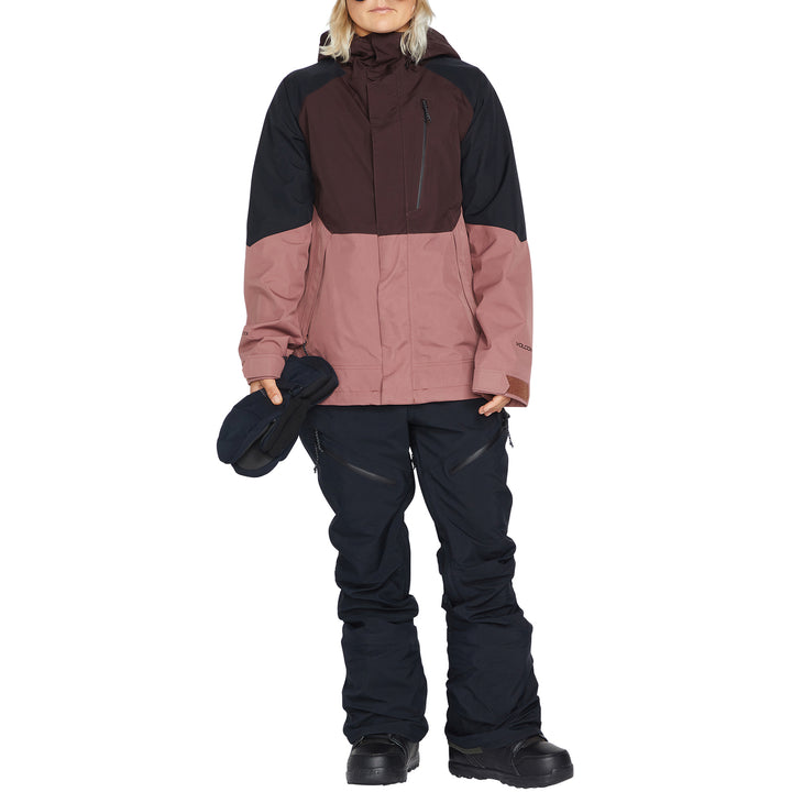 Volcom Aris GORE-TEX Jacket - Women's Black Plum