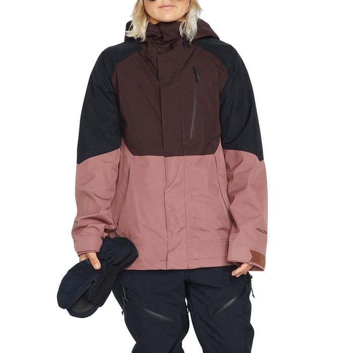 Volcom Aris GORE-TEX Jacket - Women's Black Plum