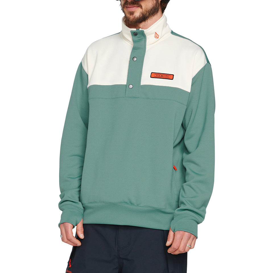 Volcom She Crew Fleece - Unisex Sage