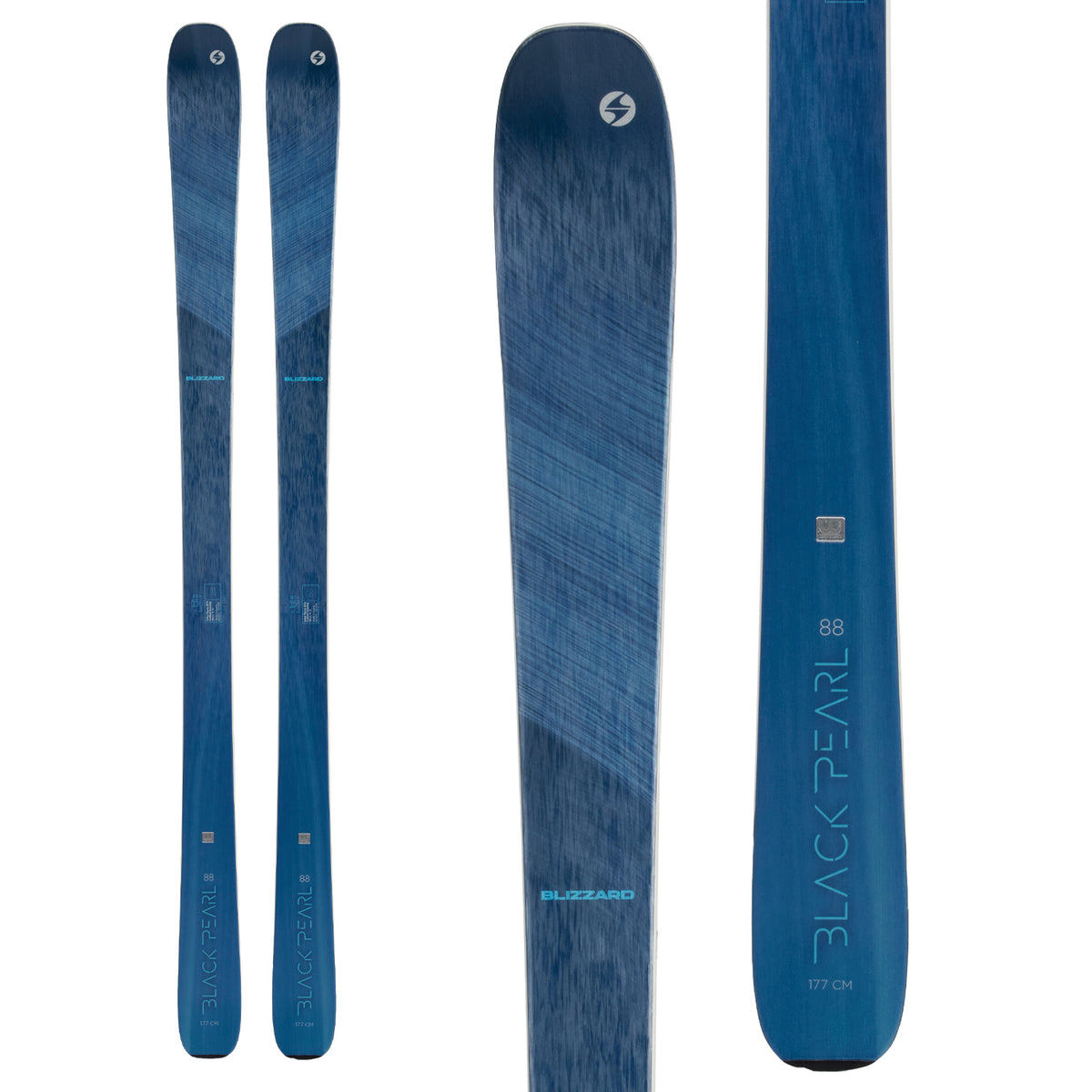 Blizzard Black Pearl 88 Skis - Women's Blue