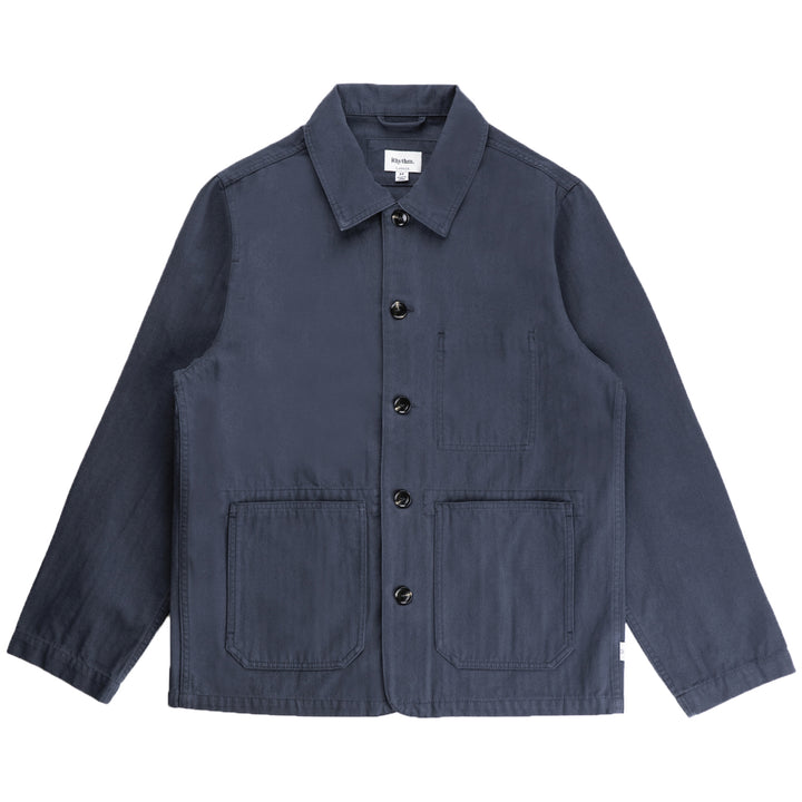 Rhythm Classic Chore Coat - Men's Worn Navy