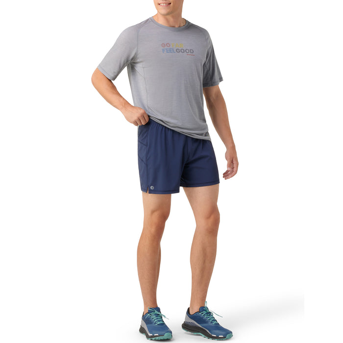 Smartwool Active Lined 5" Shorts - Men's Deep Navy