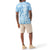 Smartwool Merino Plant-Based Dye T-Shirt - Men's Light Indigo Tie-Dye