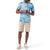 Smartwool Merino Plant-Based Dye T-Shirt - Men's Light Indigo Tie-Dye