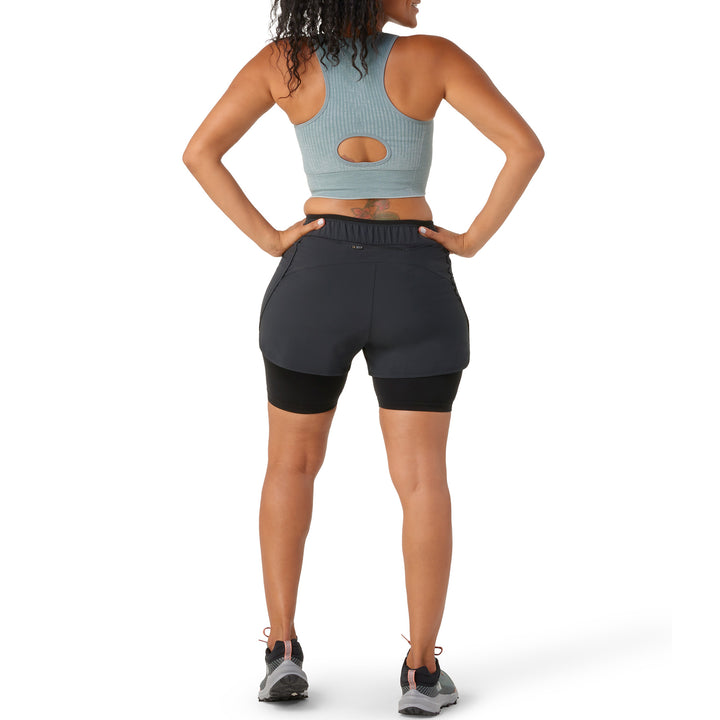 Smartwool Intraknit Crop Sports Bra - Women's Lead