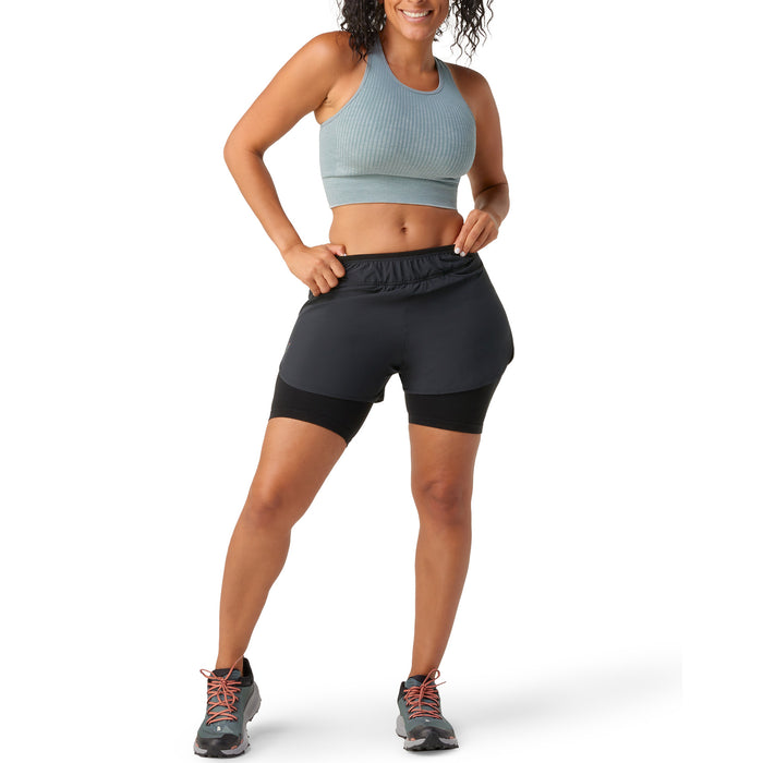 Smartwool Intraknit Crop Sports Bra - Women's Lead