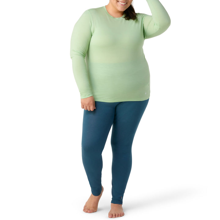 Smartwool Classic All-Season Merino Long-Sleeve Base Layer Plus Top - Women's Pistachio