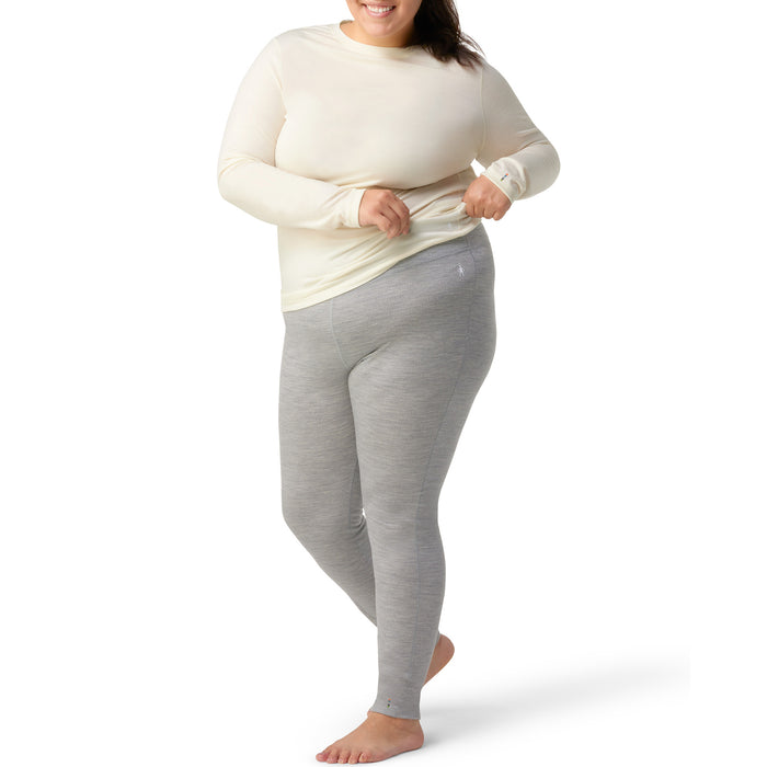 Smartwool Classic All-Season Merino Base Layer Plus Bottoms - Women's Light Grey Heather