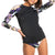 Roxy Active PRT Lycra Rashguards - Women's True Black Fasso S
