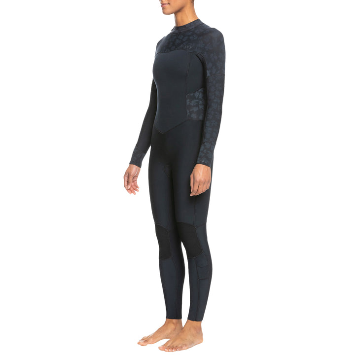 Roxy 4/3 Swell Series Back Zip Wetsuit - Women's Black