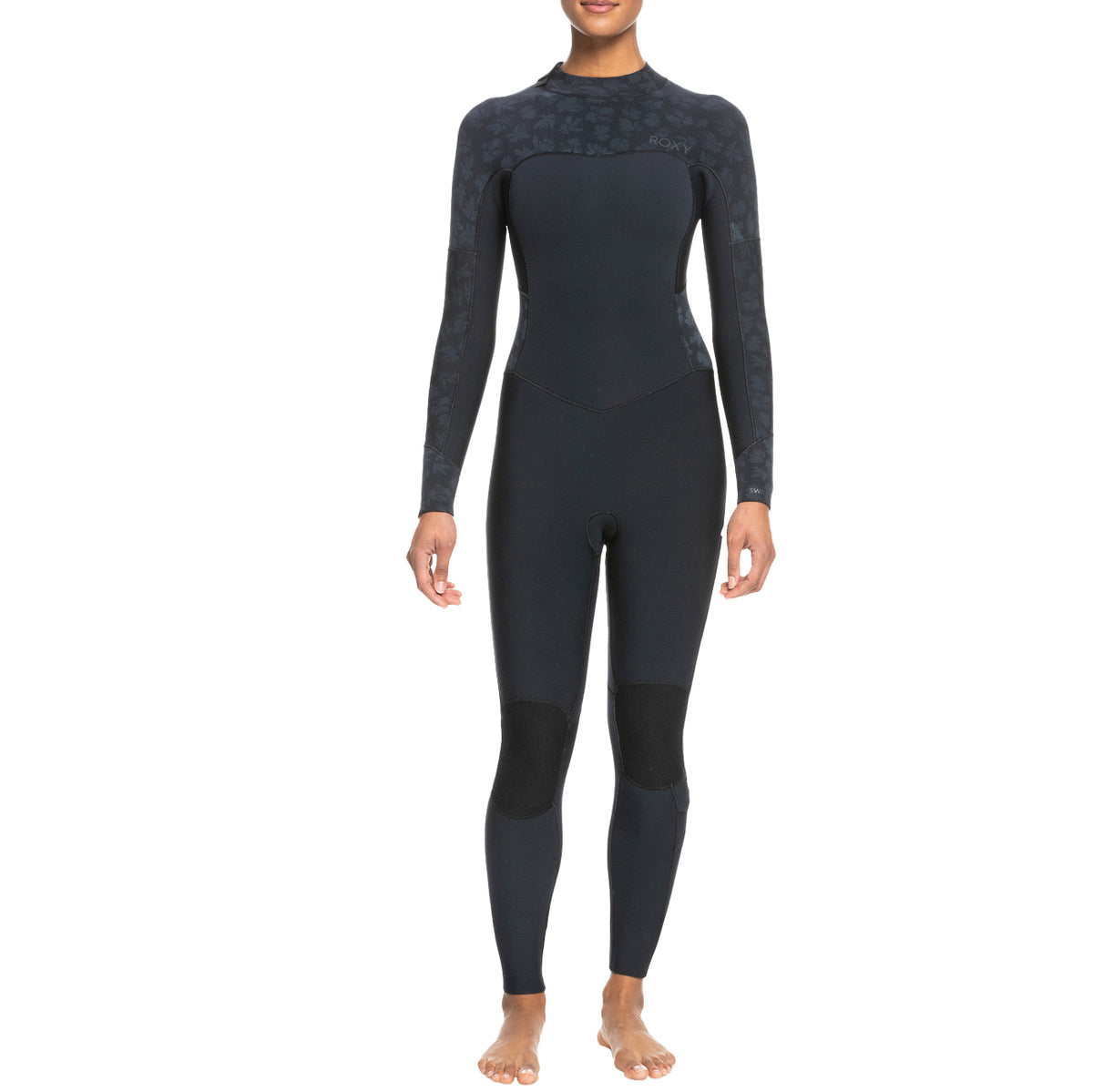 Roxy 4/3 Swell Series Back Zip Wetsuit - Women's Black