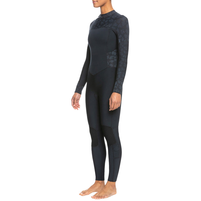 Roxy 3/2 Swell Series Back Zip Wetsuit - Women's Black
