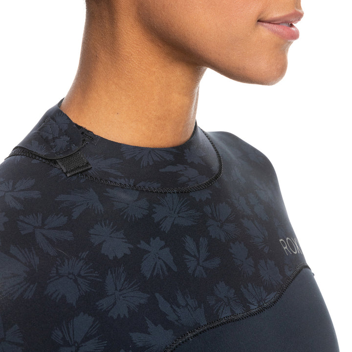 Roxy 3/2 Swell Series Back Zip Wetsuit - Women's Black
