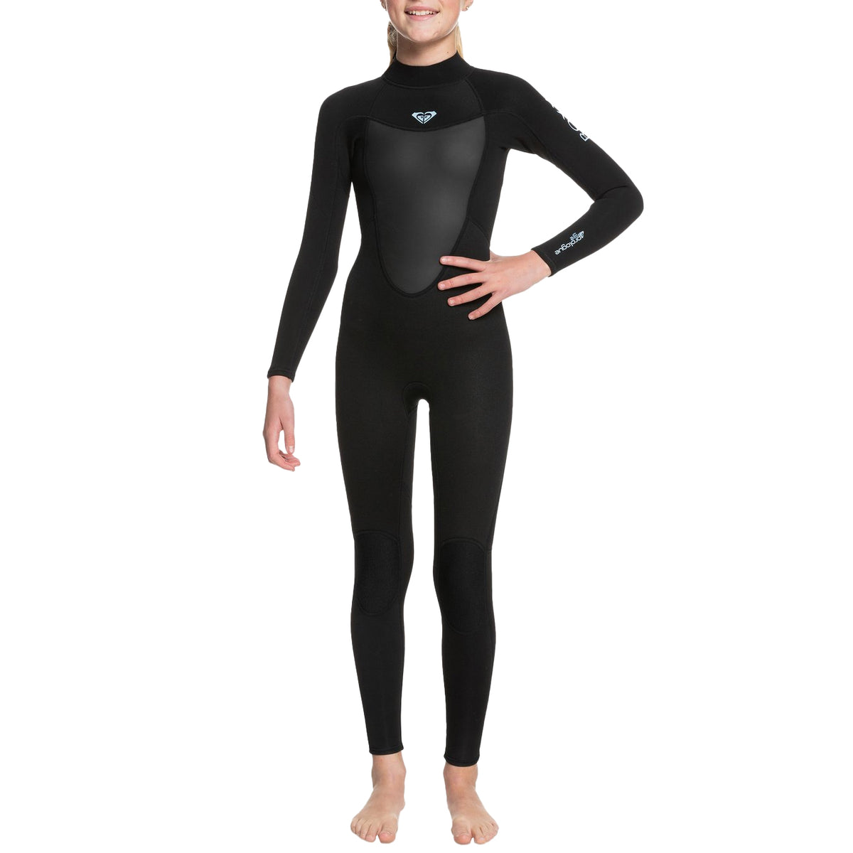 Roxy 4/3 Prologue Back Zip GBS Wetsuit - Girls' Black