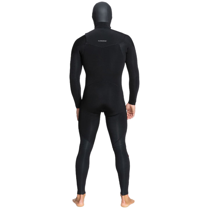 Quiksilver 5/4/3 Everyday Sessions Chest Zip Hooded Wetsuit Black