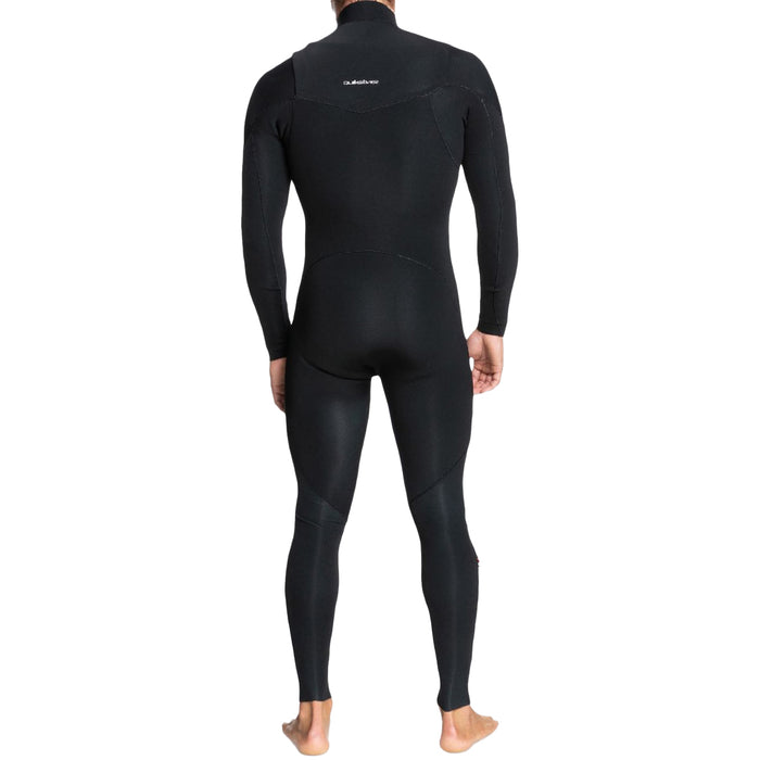 Quiksilver 4/3 Everyday Sessions Chest Zip Wetsuit Black