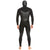 Quiksilver 4/3 Marathon Sessions Chest Zip Hooded Wetsuit Black