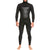 Quiksilver 4/3 Marathon Sessions Chest Zip Hooded Wetsuit Black