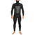 Quiksilver 5/4 Marathon Sessions Chest Zip Hooded Wetsuit Black