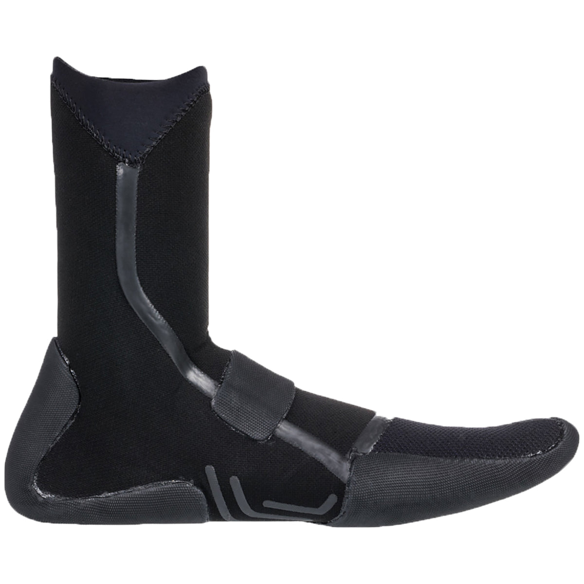Quiksilver 3mm Marathon Sessions Split Toe Wetsuit Boots Black