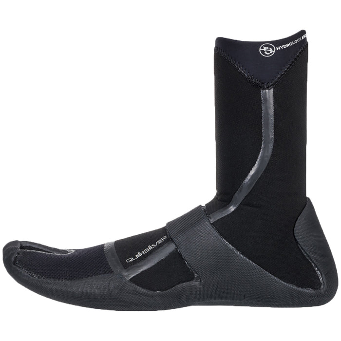 Quiksilver 3mm Marathon Sessions Split Toe Wetsuit Boots Black