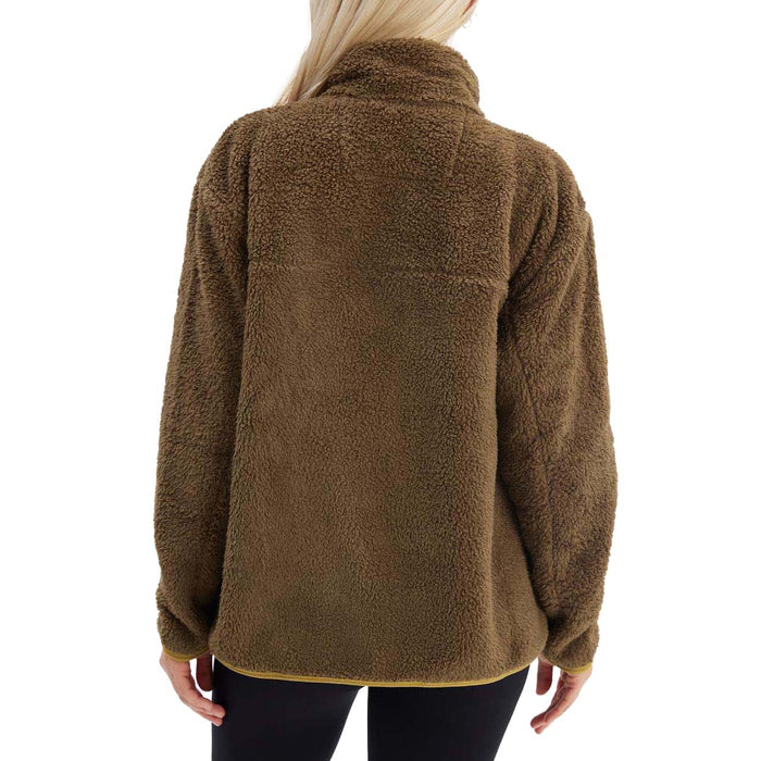 Girlfriend Collective Recycled Full-Zip Fleece - Women's Dark Olive