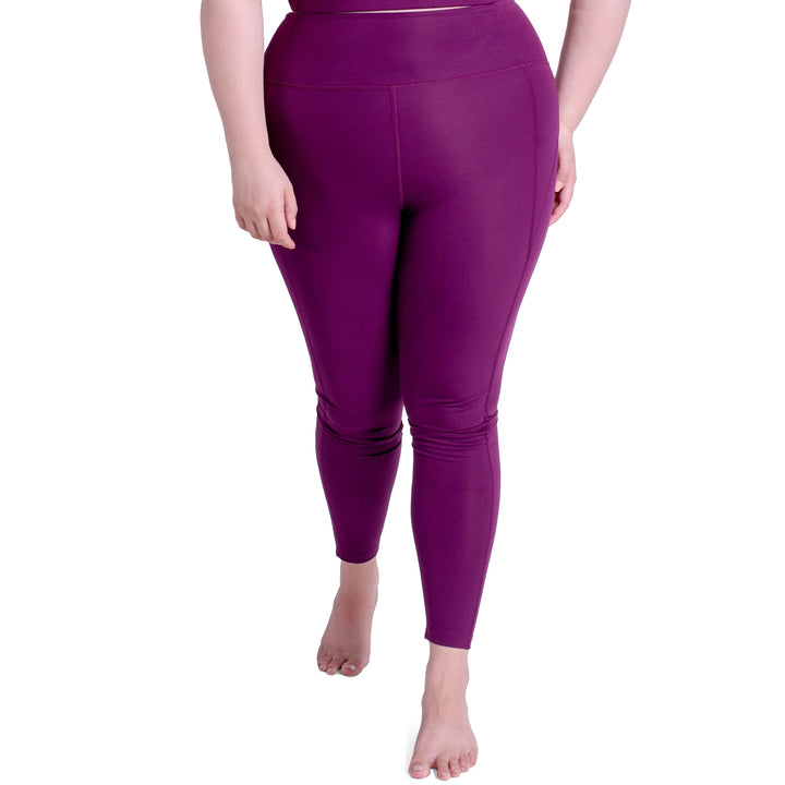 Girlfriend Collective High-Rise Compressive Leggings - Women's Plum