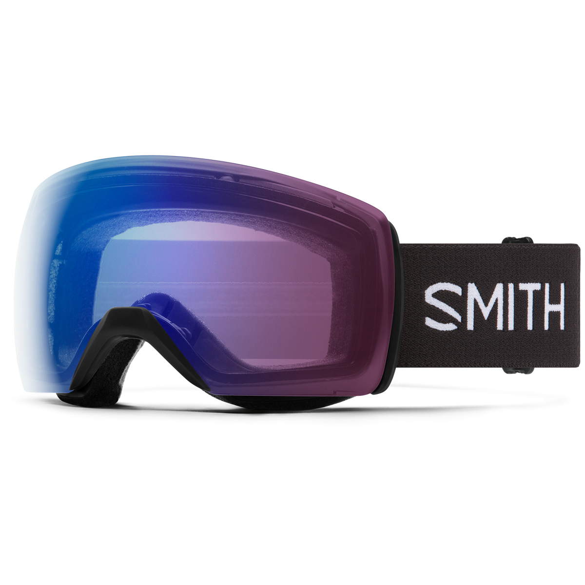 Smith Skyline XL Low Bridge Fit Goggles Black/ChromaPop Photochromic Rose Flash