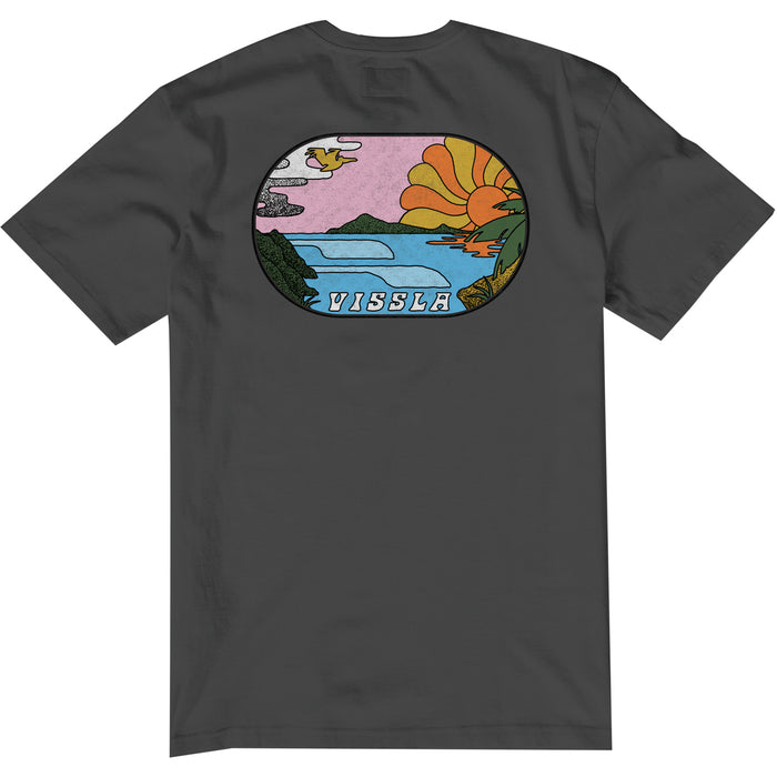 Vissla Portal Short-Sleeve Pocket Tee - Men's Phantom