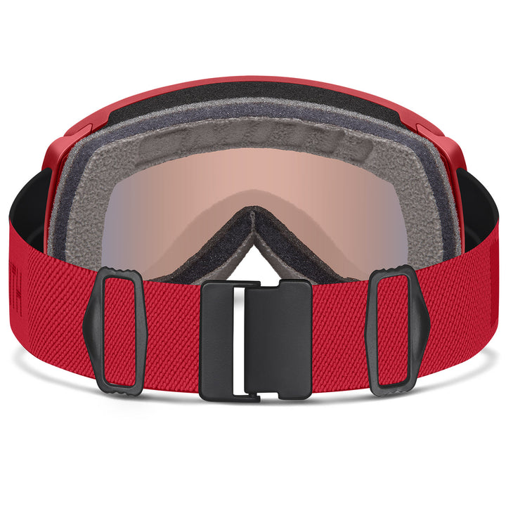 Smith Proxy Low Bridge Fit Goggles Lava/ChromaPop Photochromic Red Mirror