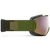 Smith Moment Low Bridge Fit Goggles Olive/ChromaPop Everday Rose Gold Mirror