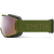 Smith Moment Low Bridge Fit Goggles Olive/ChromaPop Everday Rose Gold Mirror