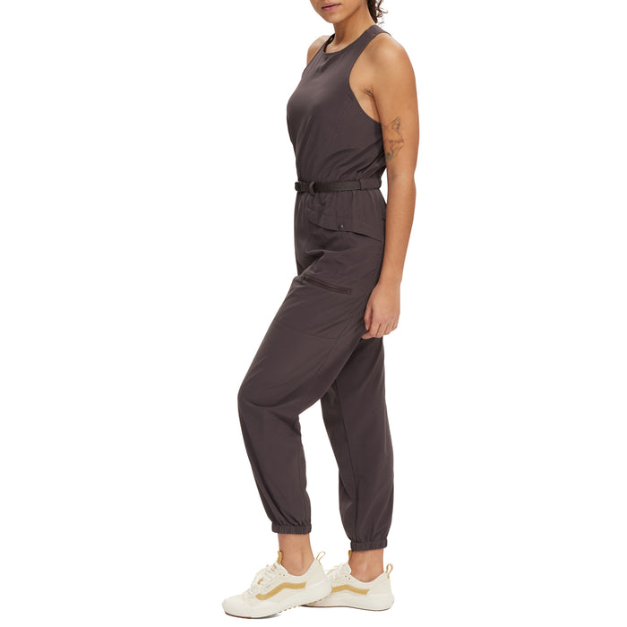 Patagonia Fleetwith Belted Jumpsuit - Women's Basalt Brown