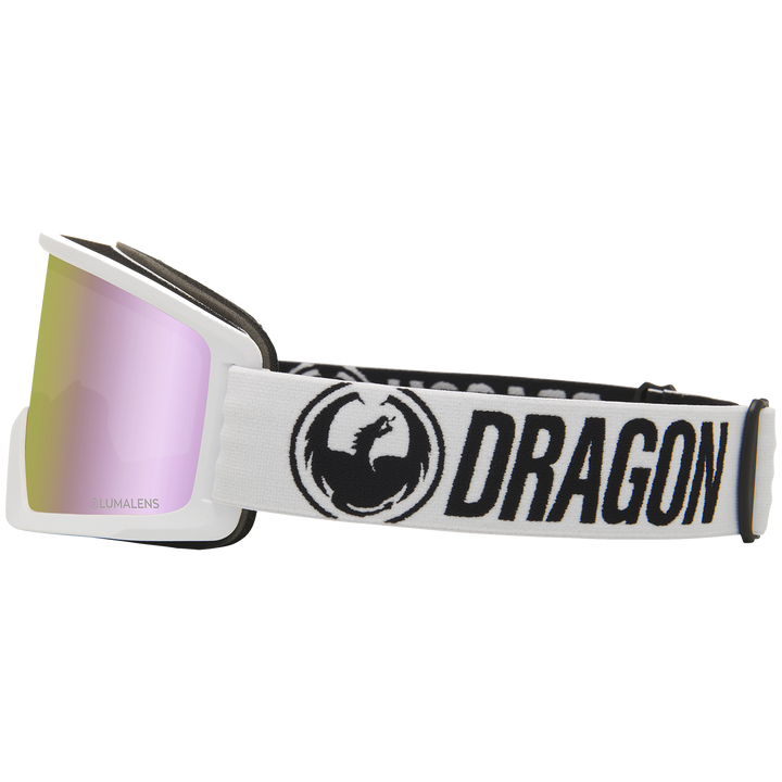 Dragon DX3 OTG Goggles White/Lumalens Pink Ion