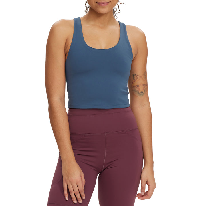 Girlfriend Collective Luxe Scoop Tank - Women's Lago