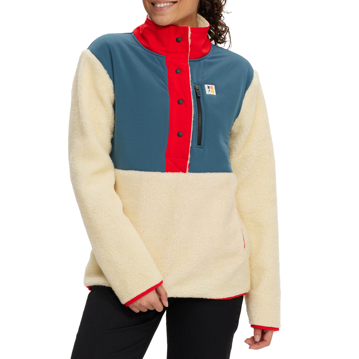 Deso Westlake Snap Pullover - Women's Bone W/Tahoe