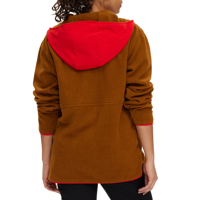 Deso Tenaya Snap Hoodie - Women's Pecan W/Rufous