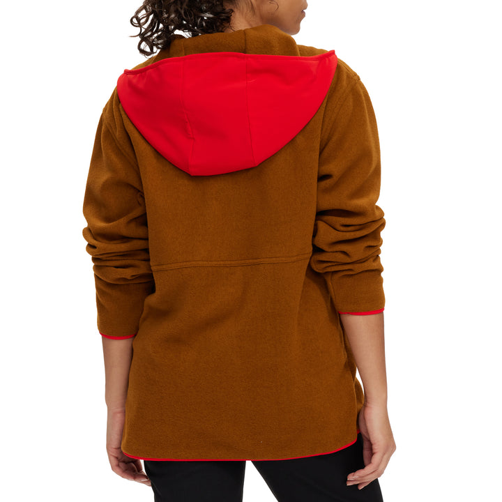 Deso Tenaya Snap Hoodie - Women's Pecan W/Rufous