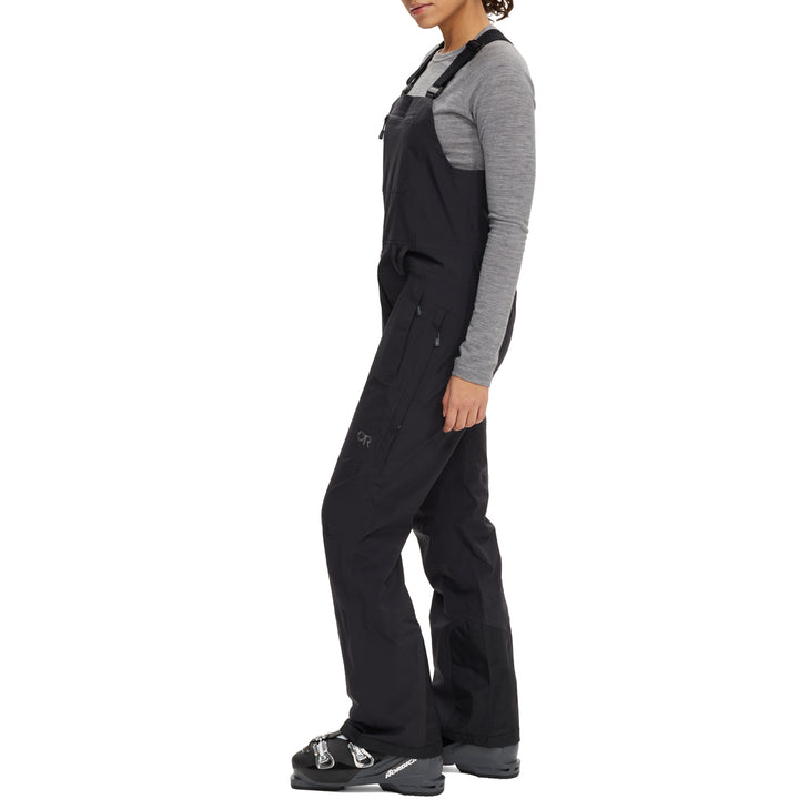 Outdoor Research Carbide Bibs - Women's Solid Black