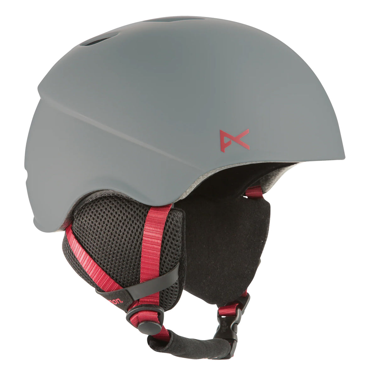 Anon Helo Round Fit Helmet Gray