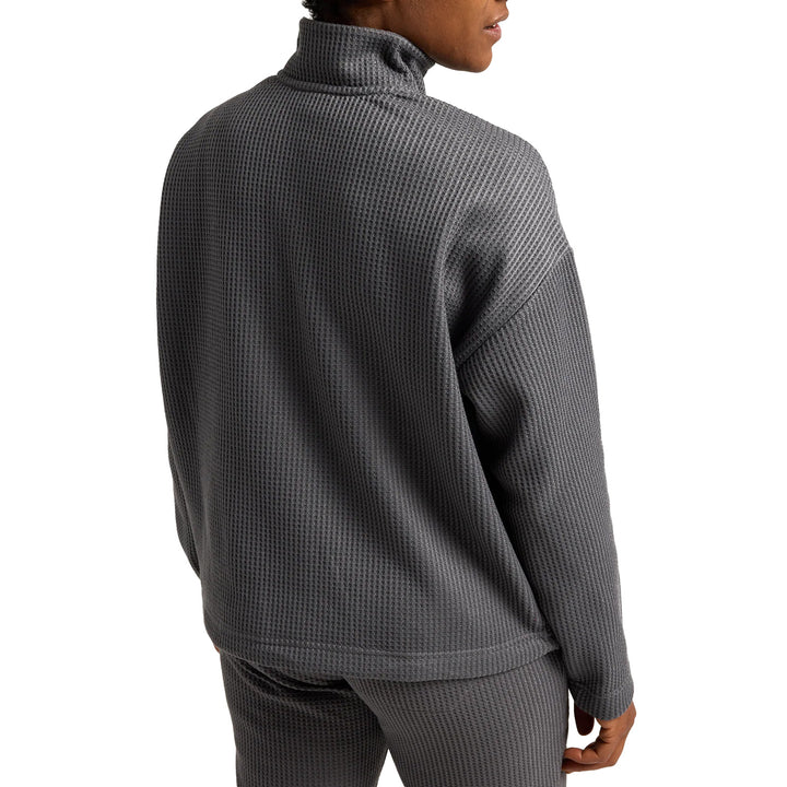 Burton Amora Waffle Mock Neck Sweater - Women's Castlerock