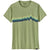 Patagonia Cap Cool Daily Graphic T-Shirt - Women's Ridge Rise Stripe: Salvia Green X-Dye