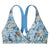 Patagonia Bottom Turn Bikini Top - Women's Primavera: Lago Blue