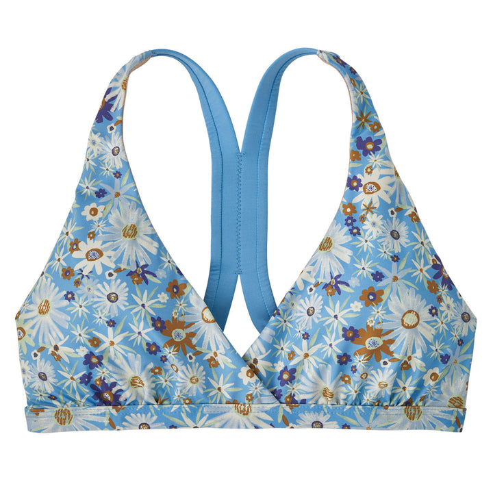 Patagonia Bottom Turn Bikini Top - Women's Primavera: Lago Blue