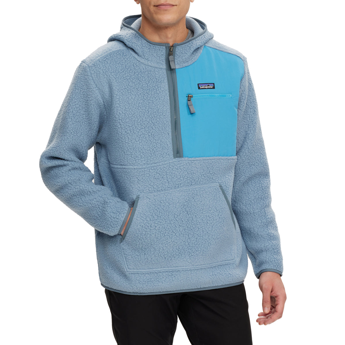Patagonia Retro Pile Pullover Sweater - Men's Light Plume Grey