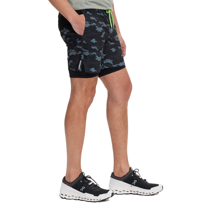 BN3TH Runner's High Shorts - Men's Covert Camo
